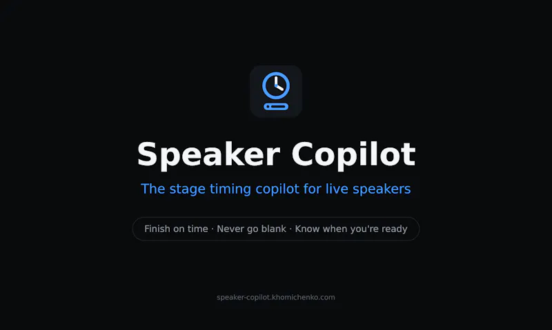 Speaker Copilot screenshot 1