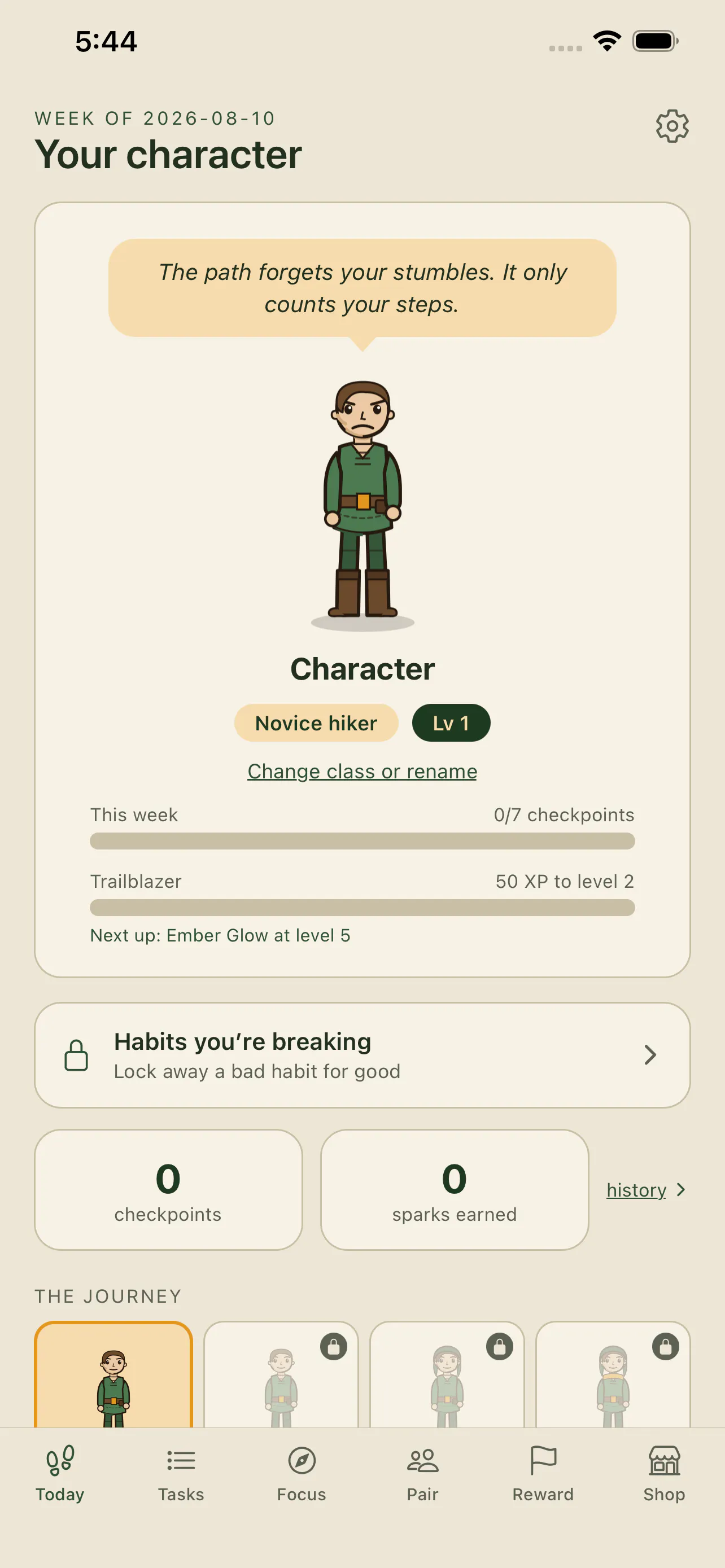 Onward: Habit Tracker gallery image