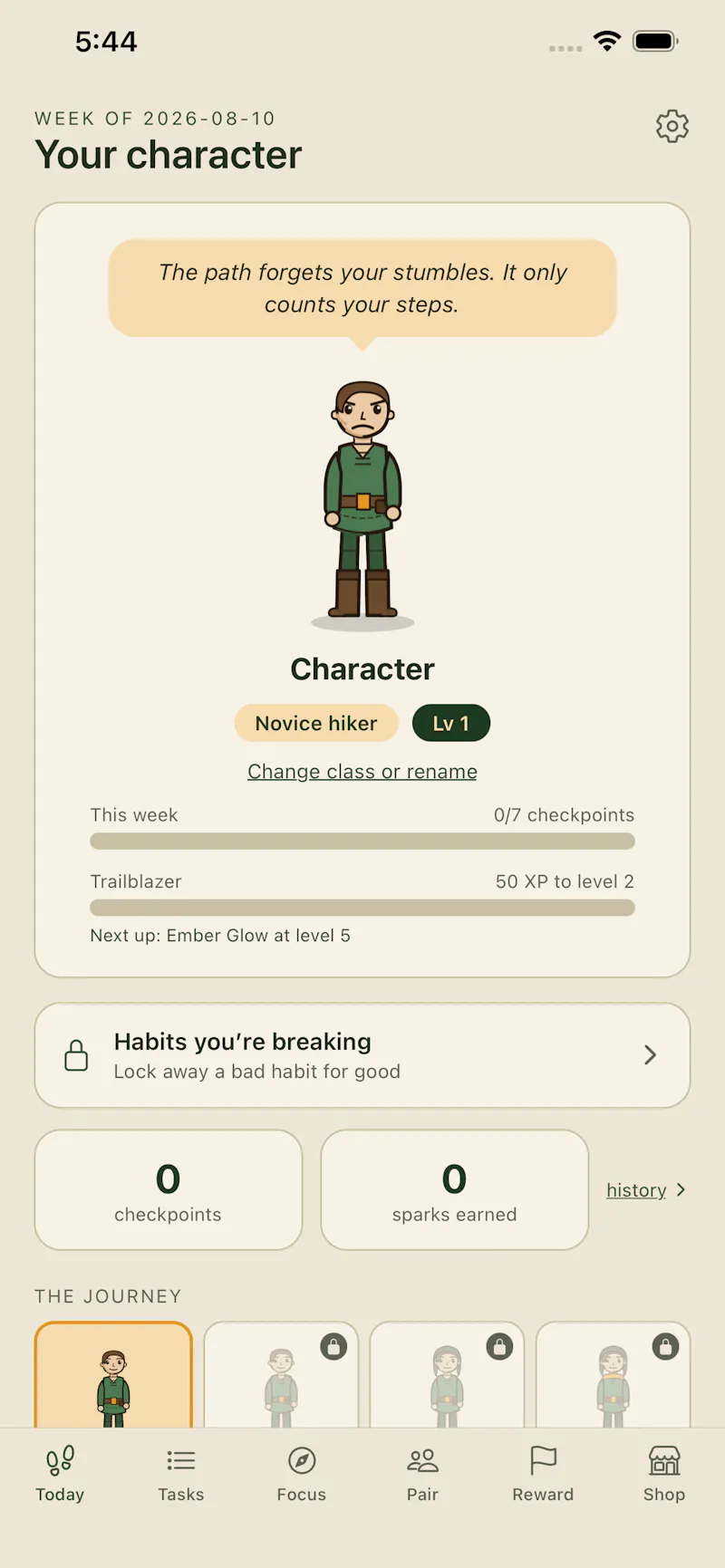 Onward: Habit Tracker screenshot 4