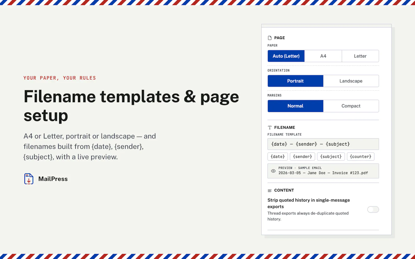 MailPress screenshot 5