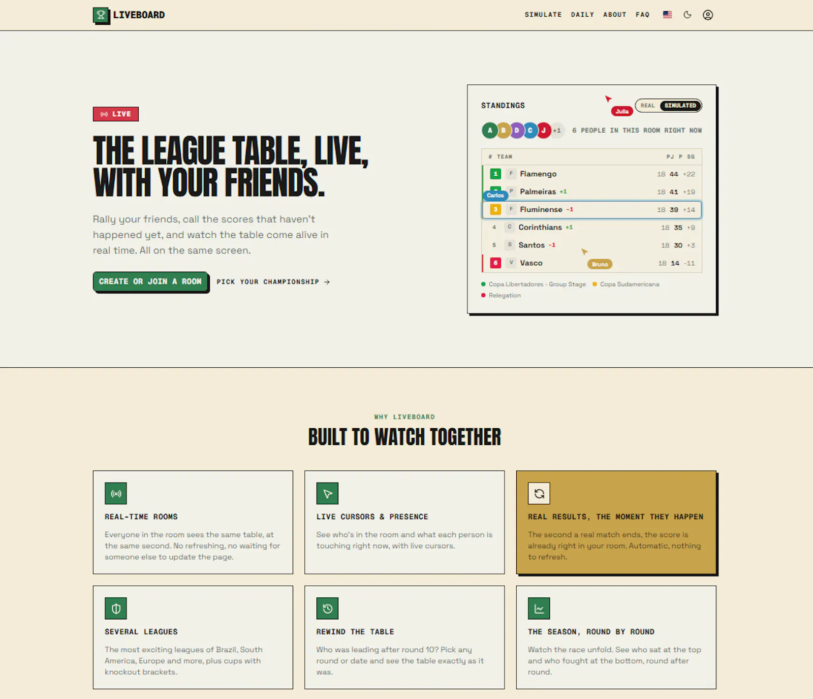 LiveBoard screenshot 1