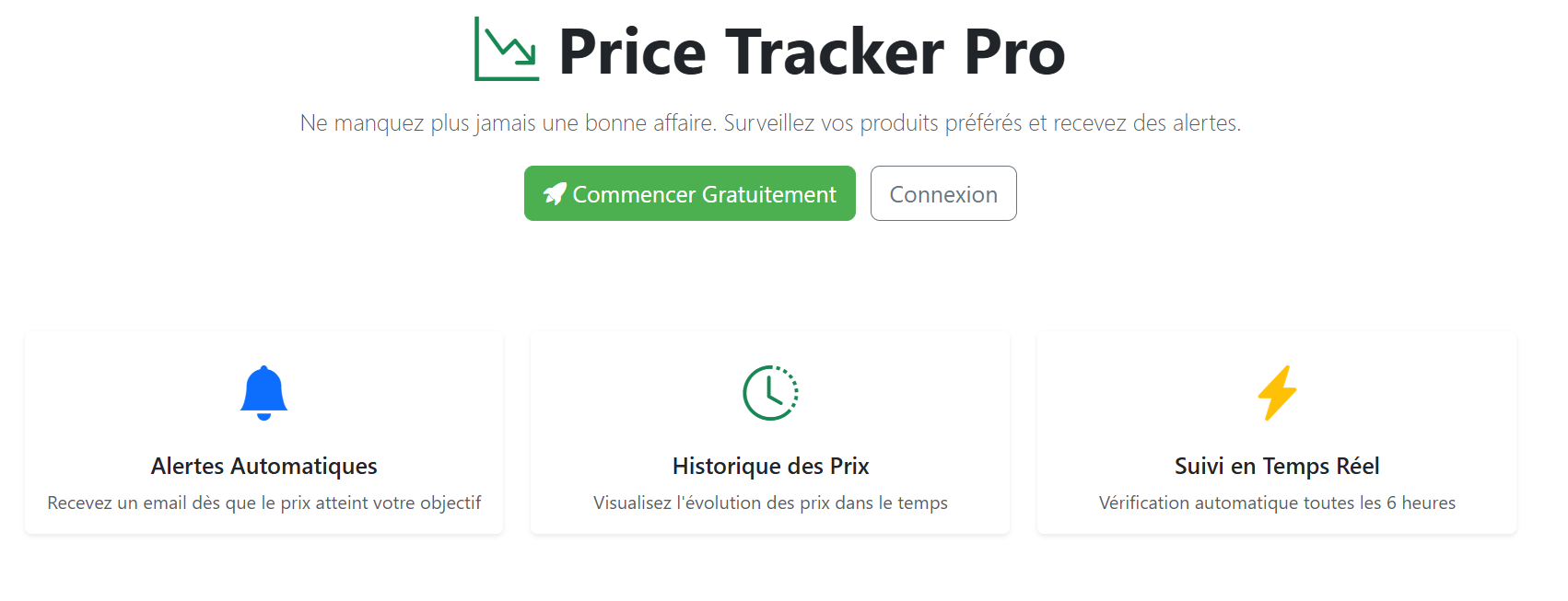 Price Tracker Pro - Screenshot 3 showing product features and functionality