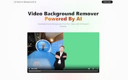 Remove Backgrounds AI media 1