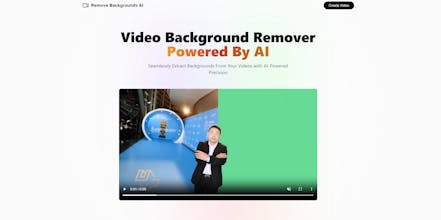 Remove Video Backgrounds AI gallery image