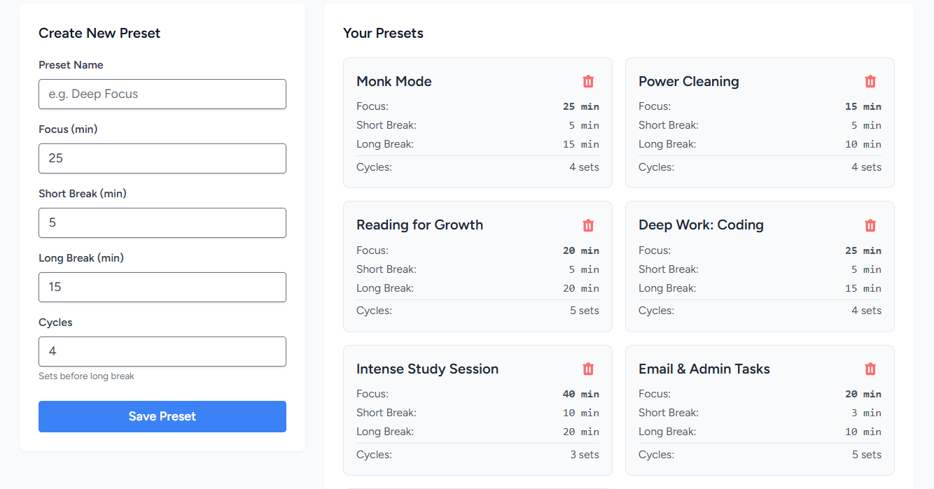 PomoLab - Screenshot 4 showing product features and functionality