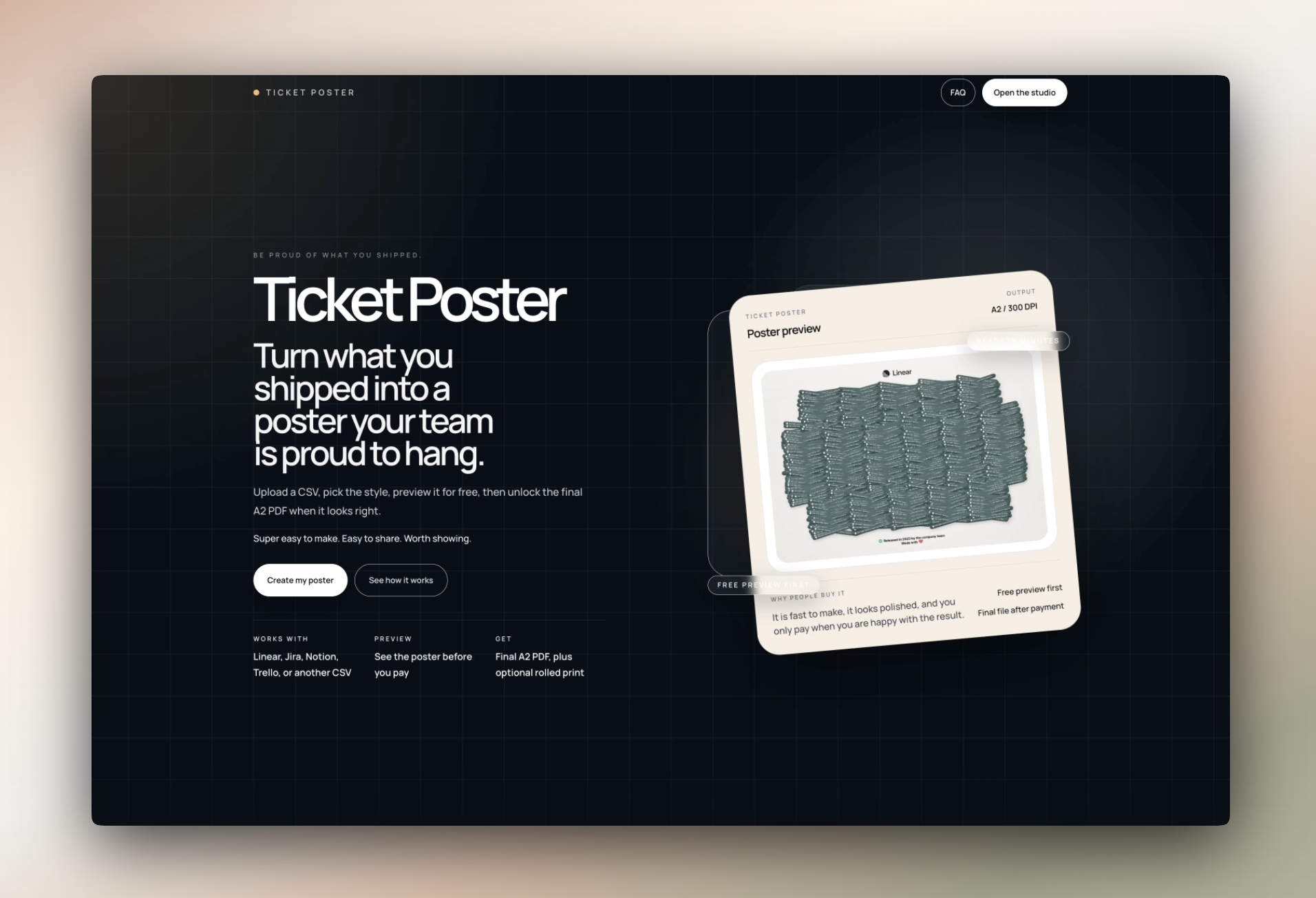 Ticket Poster gallery image
