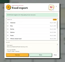 Baby Food Tracker gallery image