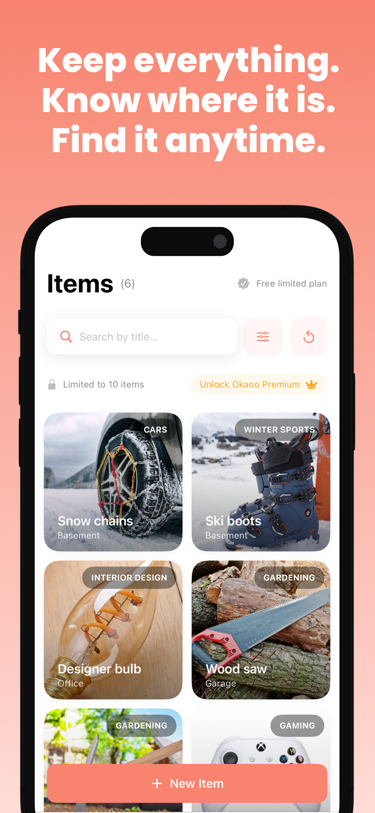 OKOOO - Ihre persönliche Inventar -App Medien 1
