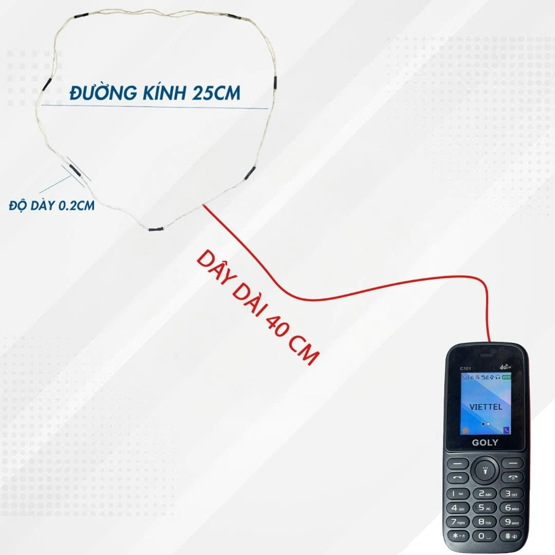 Tai nghe siêu nhỏ hạt từ 4G goly - Screenshot 3 preview