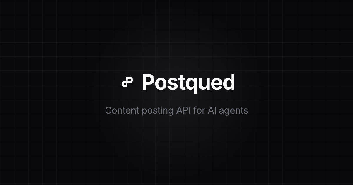 Postqued - Main product screenshot demonstrating key features and user interface