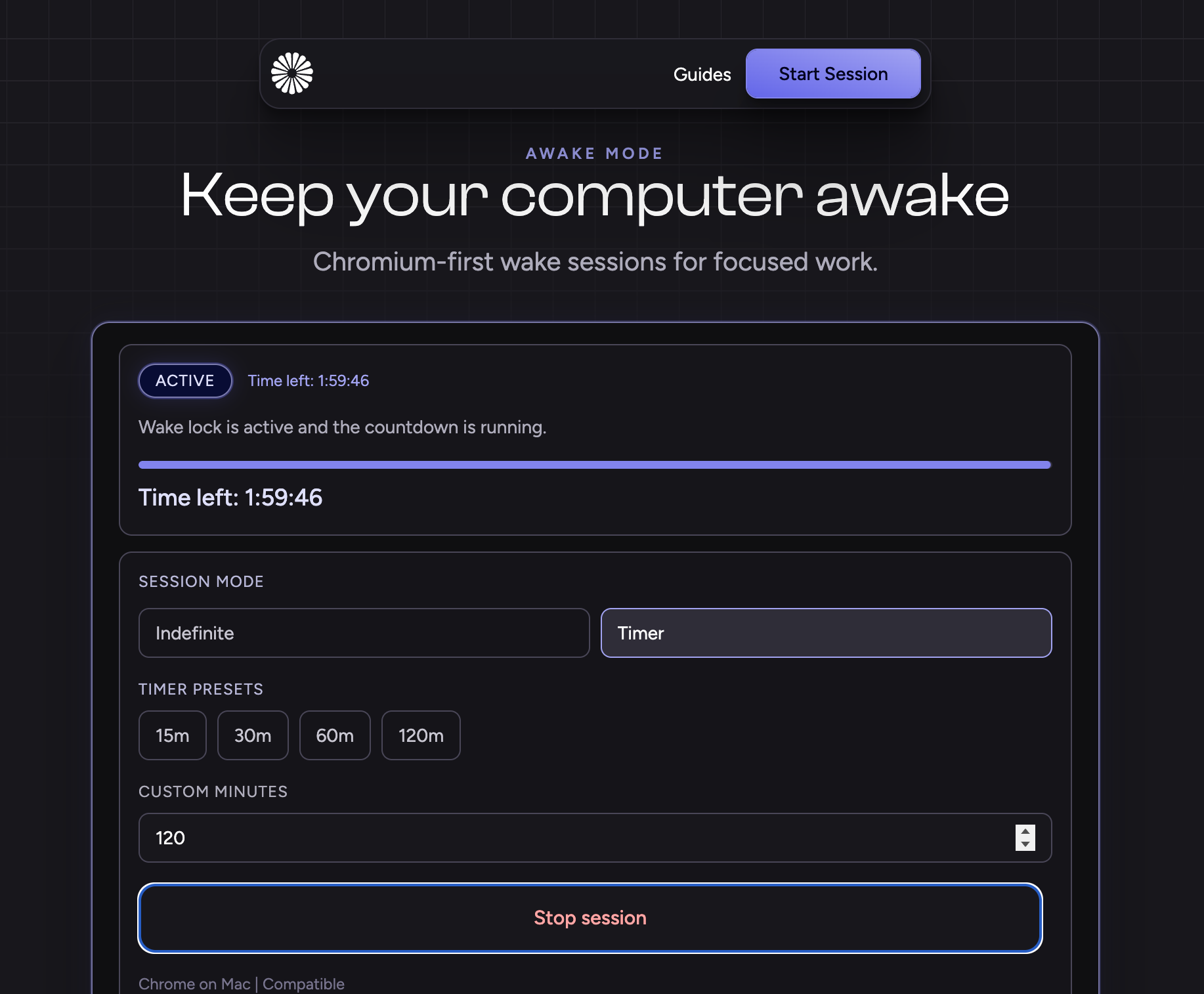 AwakeMode gallery image