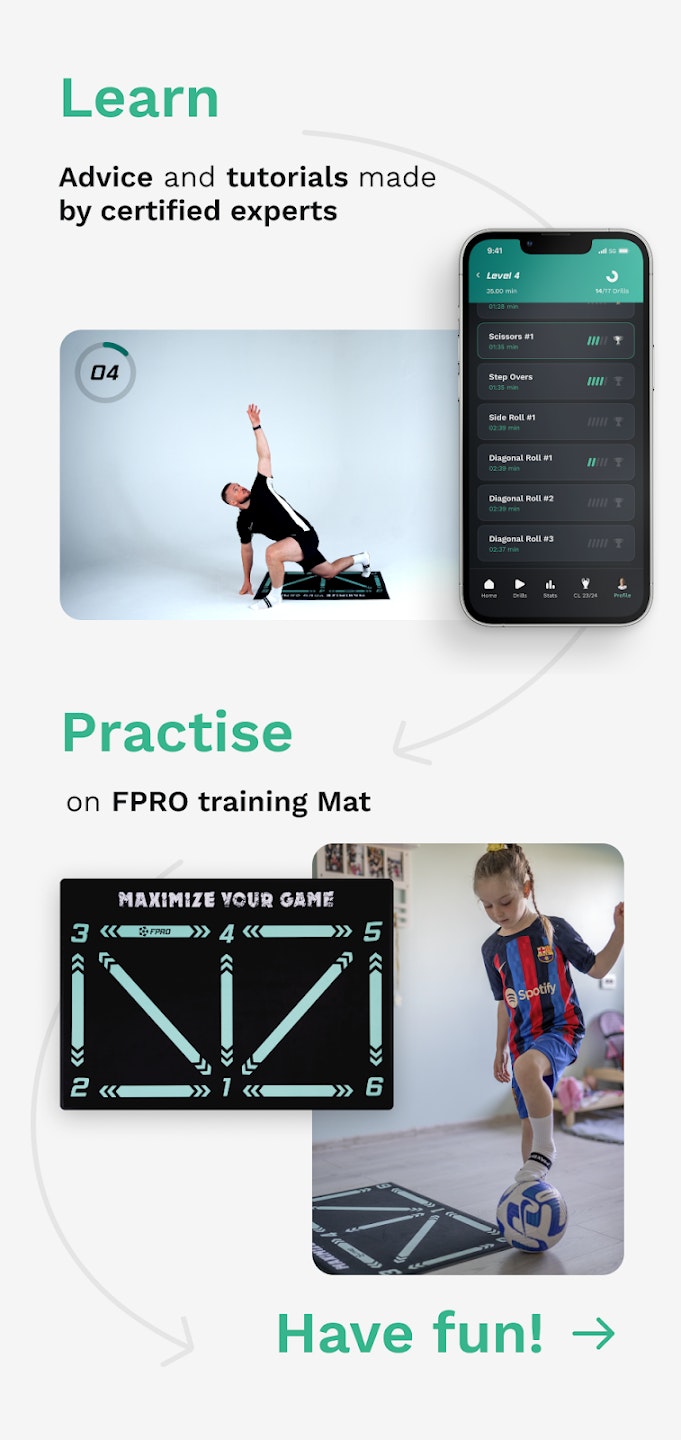 Media Tikar penguasaan bola fpro - Master Essential Football kemahiran dengan persediaan tanpa usaha! 4