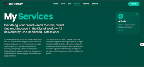 My Personal Portfolio Website SRM卝SAMIヅ gallery image