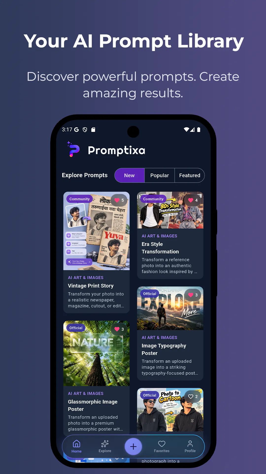 Promptixa: AI Prompt Community gallery image