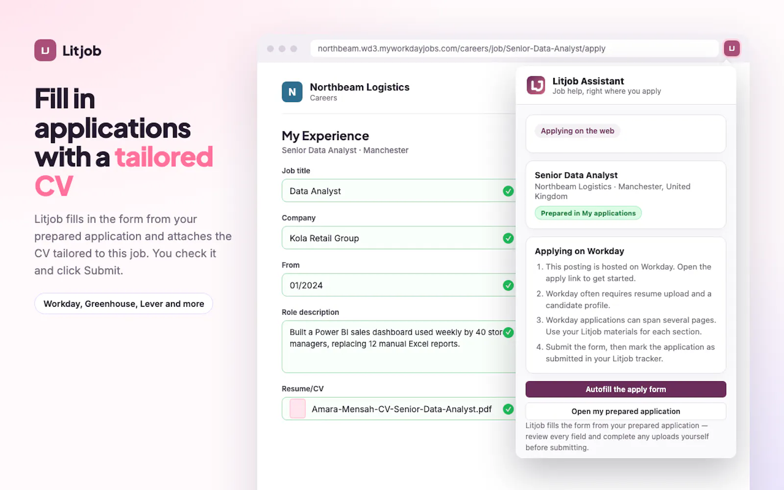 Litjob screenshot 1