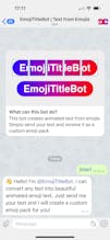 EmojiTitleBot gallery image