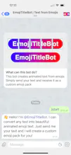 EmojiTitleBot gallery image