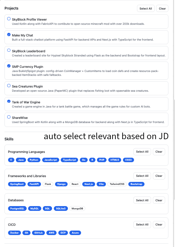 LeveledCV - Screenshot 3 preview
