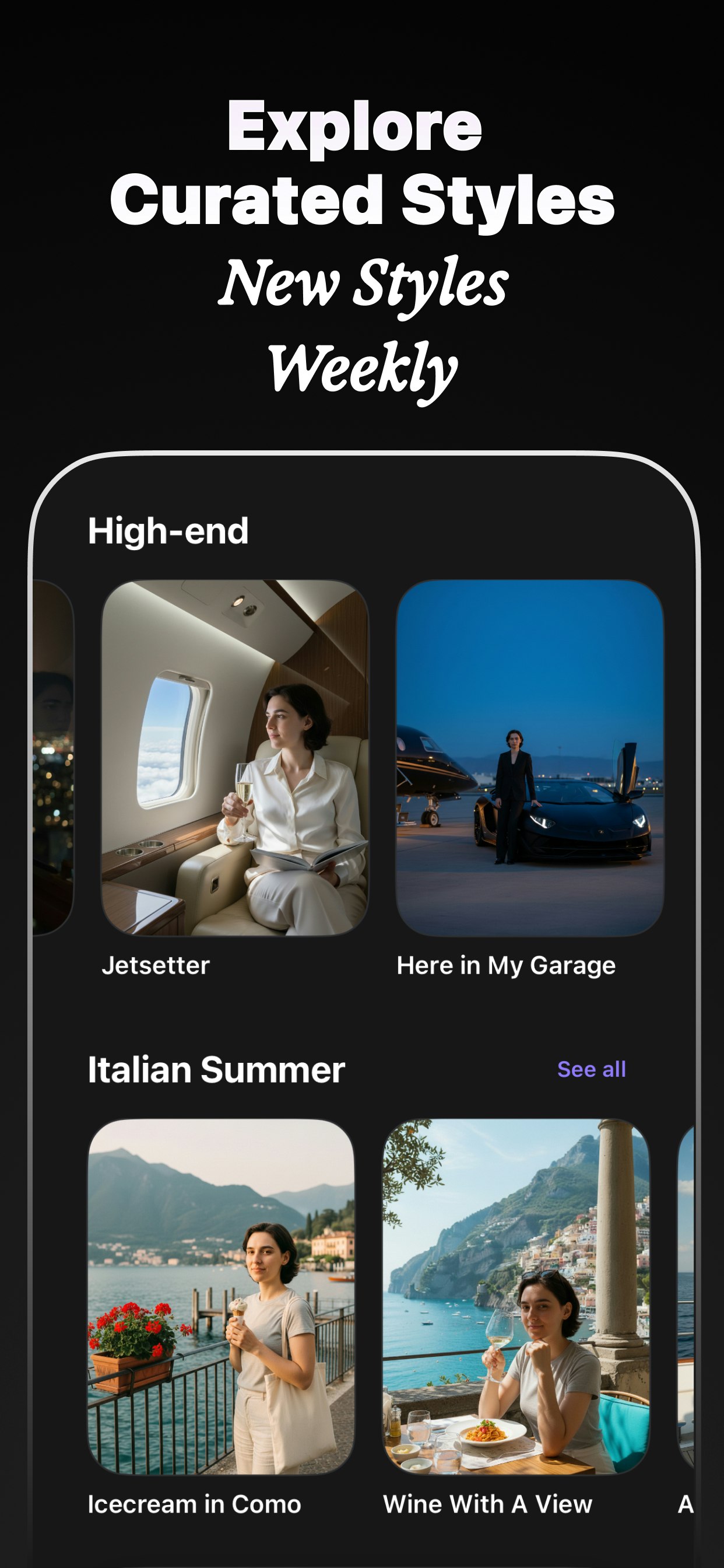 Glowtap - Ai Headshot Editor - Screenshot 3 showing product features and functionality