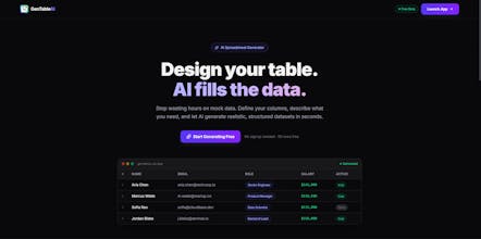 GenTable AI gallery image