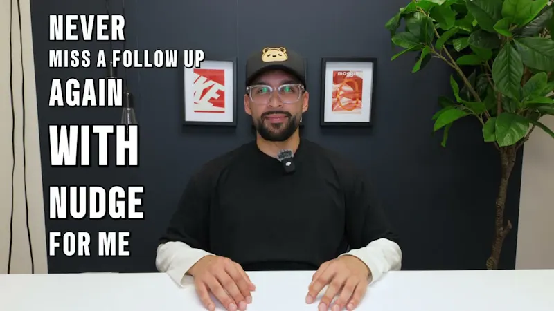 NudgeForMe screenshot 1 (video preview)