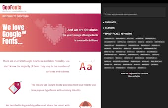 GooFonts.com gallery image