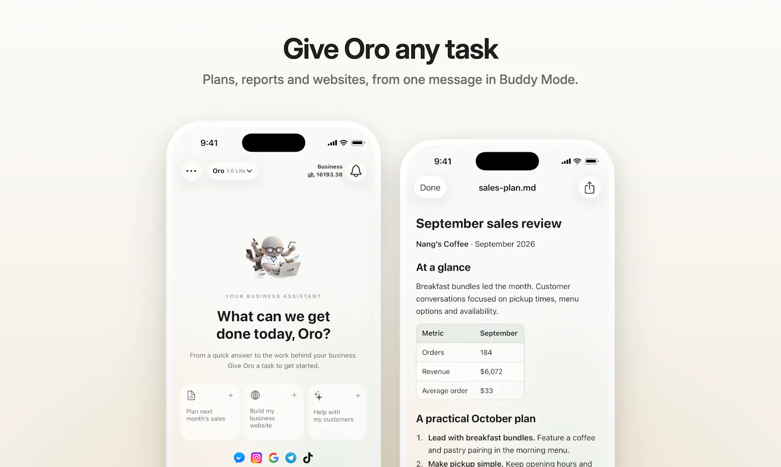 Oro AI Agent screenshot 7