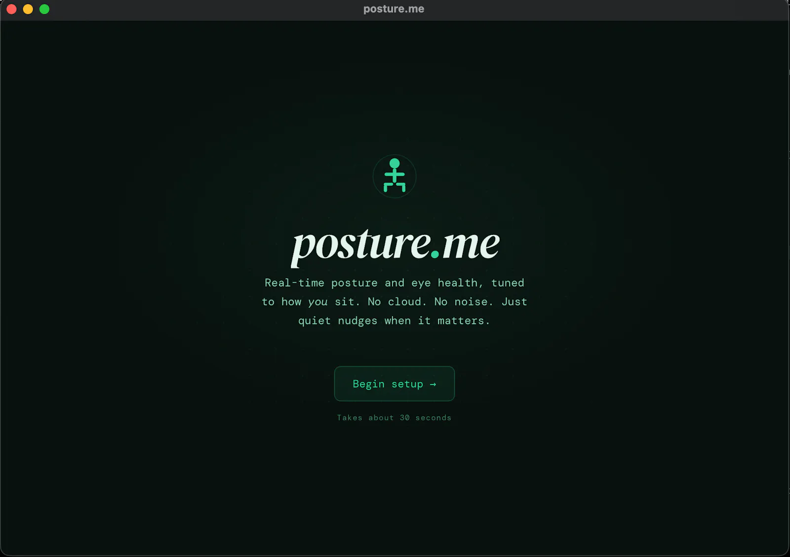 posture.me screenshot 1
