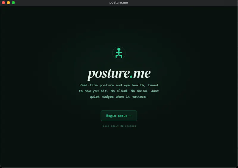 posture.me screenshot 1