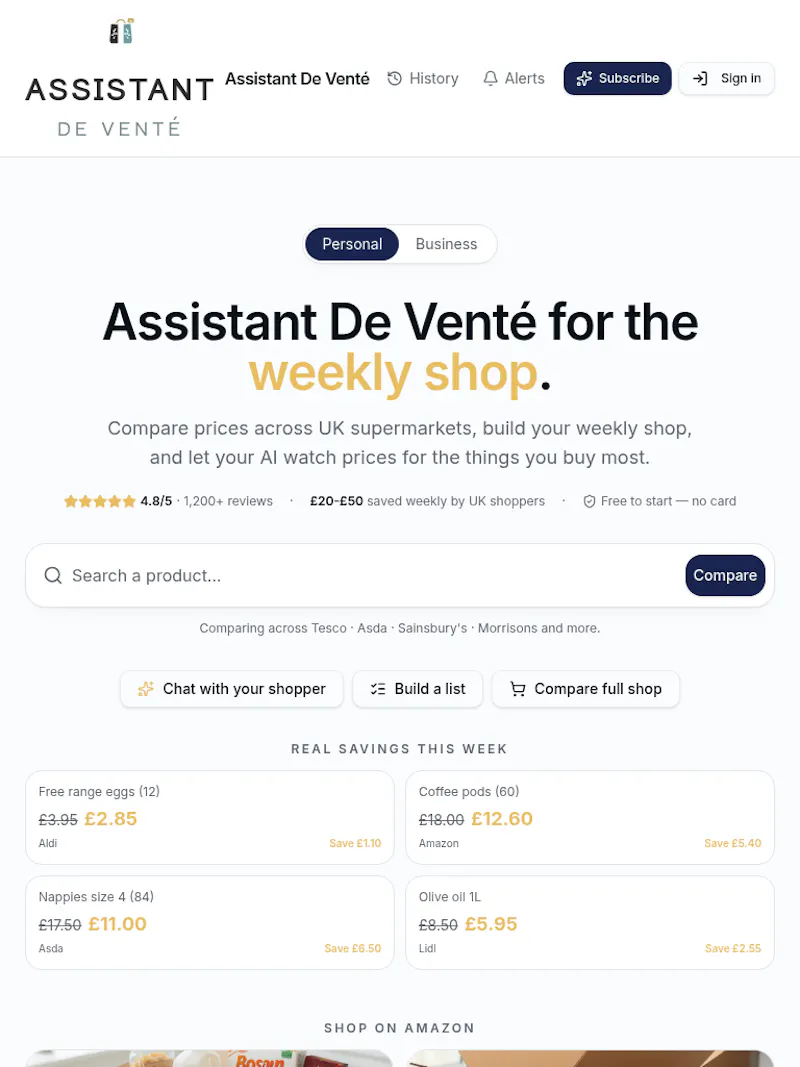 Assistant De Venté screenshot 2