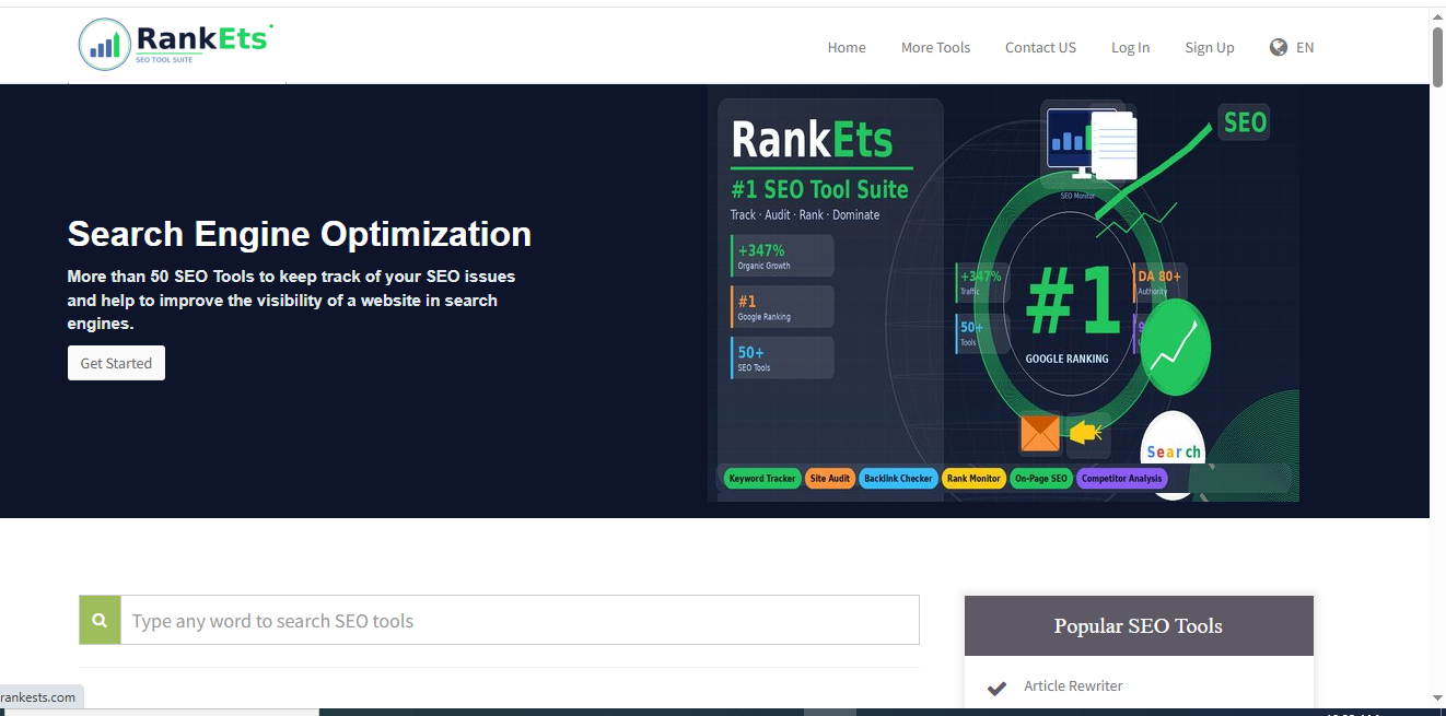 Rankets  All-in-One SEO Tools For Growth gallery image