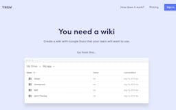 You Need A Wiki media 3