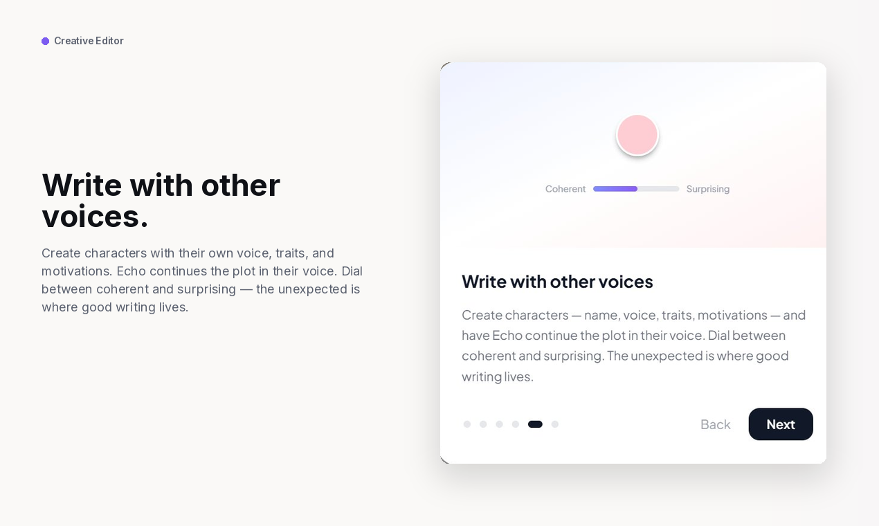 Creative Editor gallery image