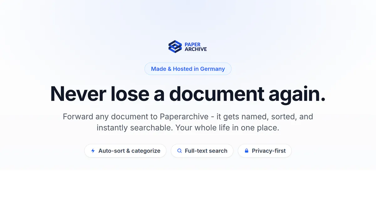 Paperarchive gallery image
