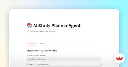 StudyPlanner AI gallery image