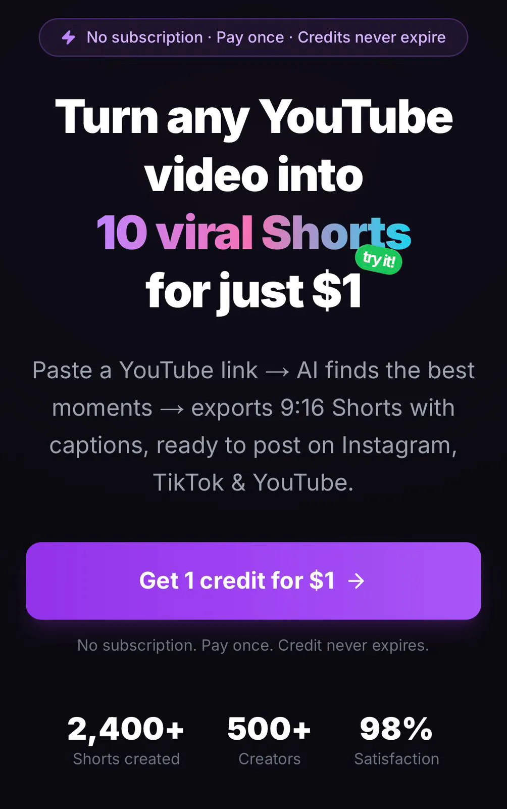 Shortube.pro 截图 7