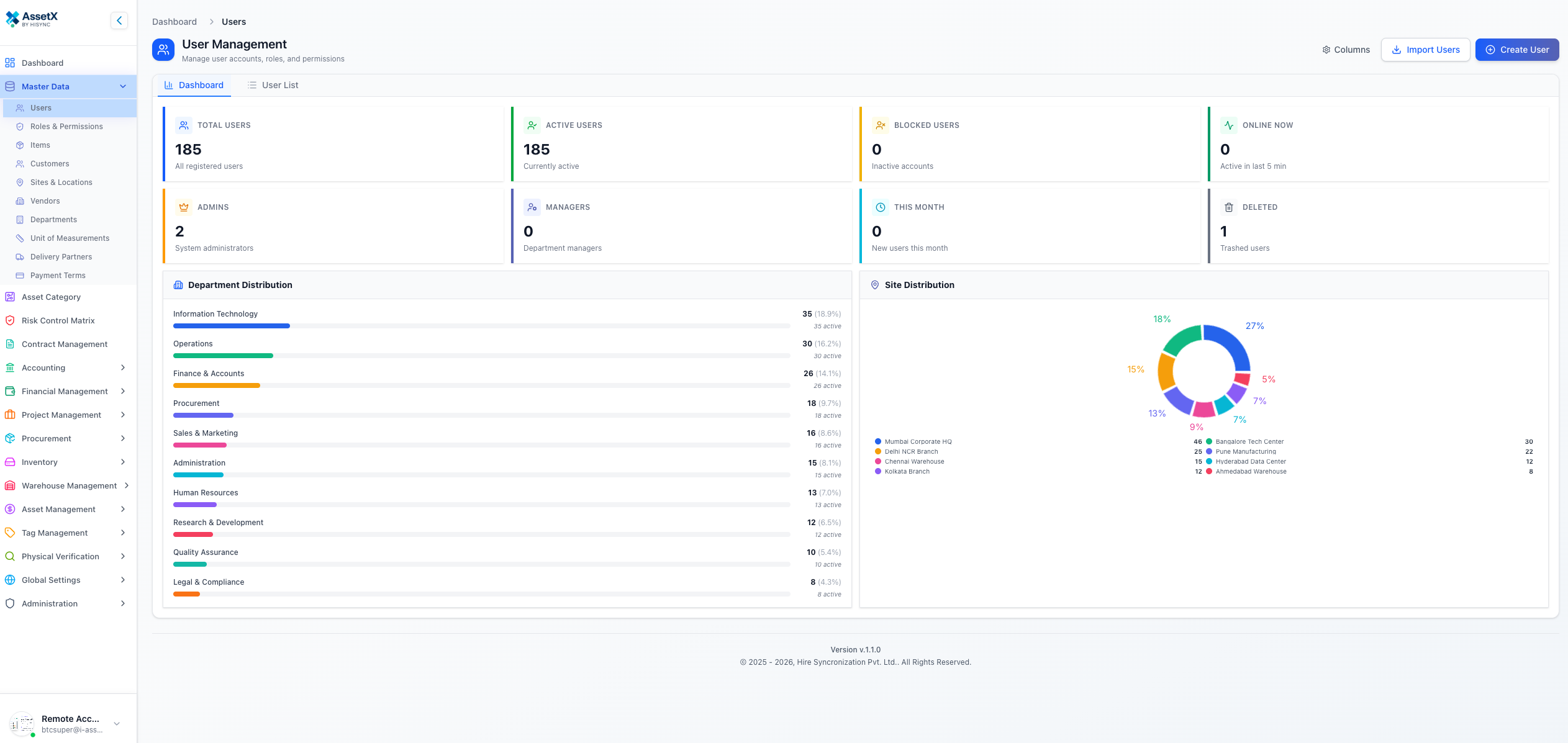 AssetX - Screenshot 2 showing product features and functionality