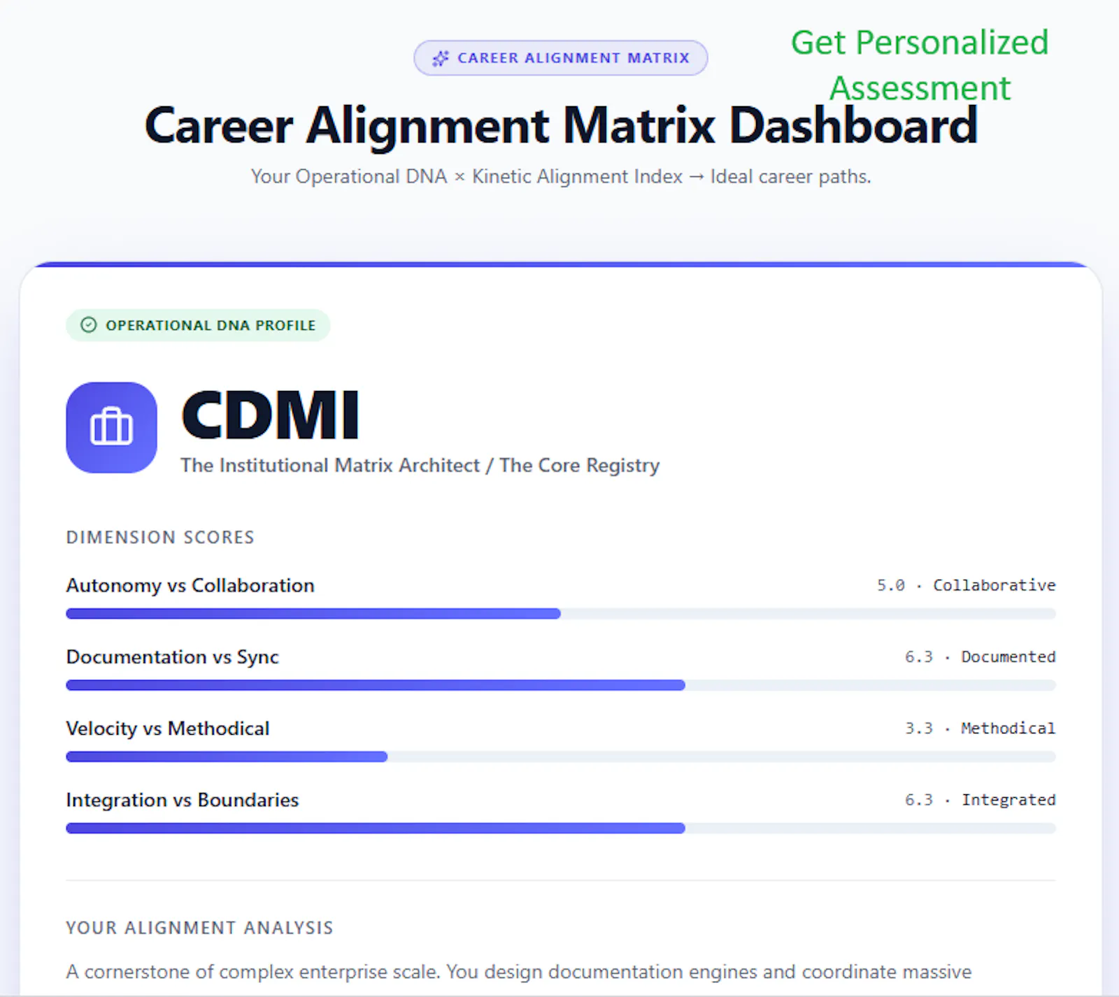 Align & Hire Matrix screenshot 3