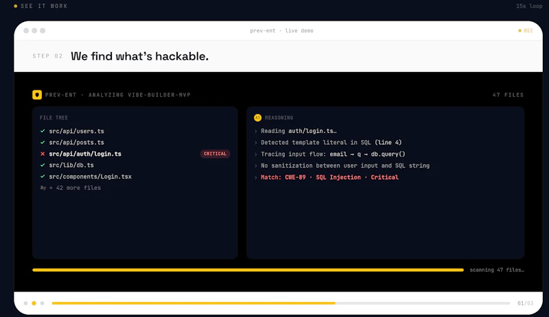 Prev-ent screenshot 3