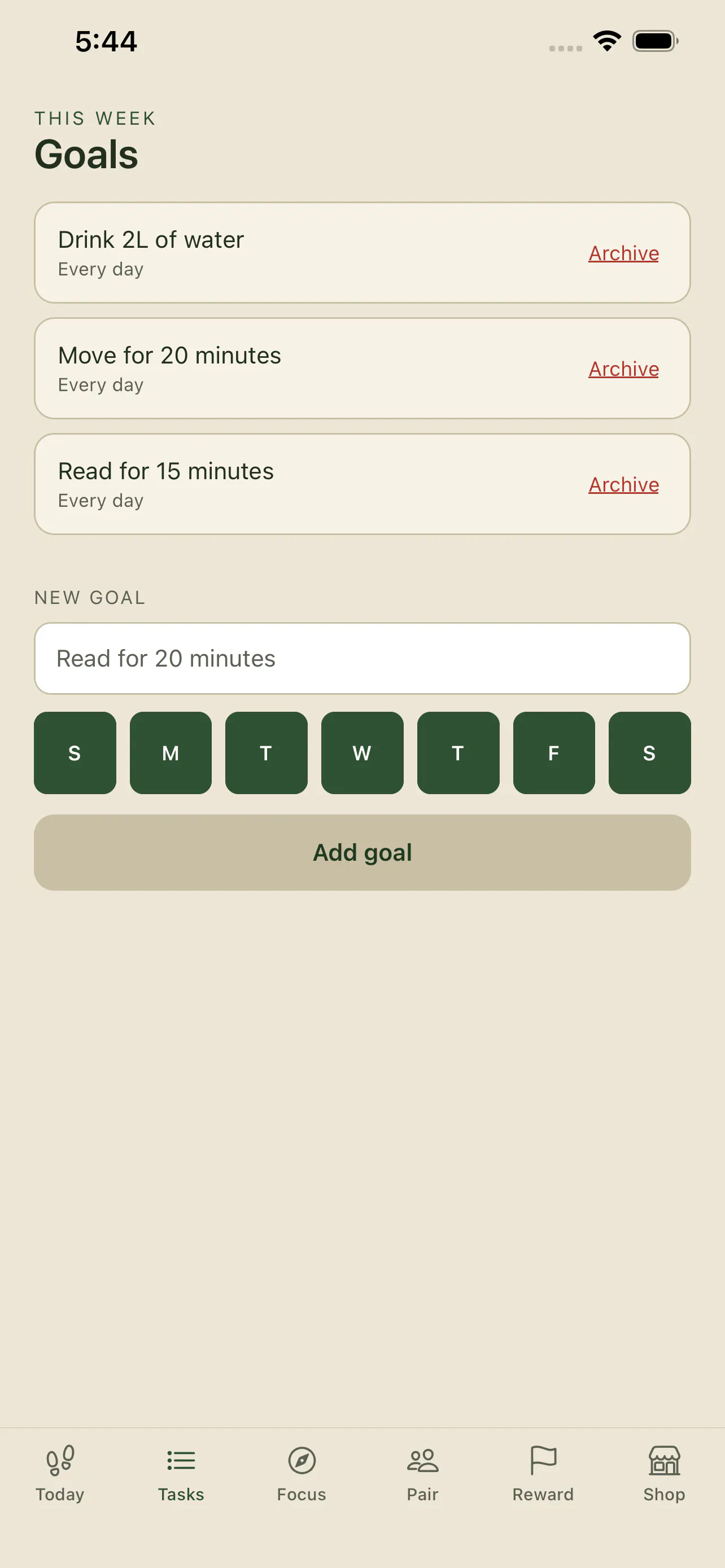 Onward: Habit Tracker gallery image
