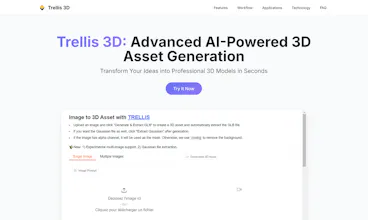 Trellis 3D AI gallery image