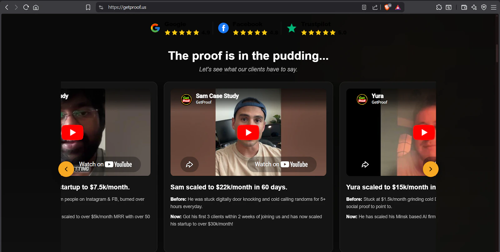 GetProof screenshot 5