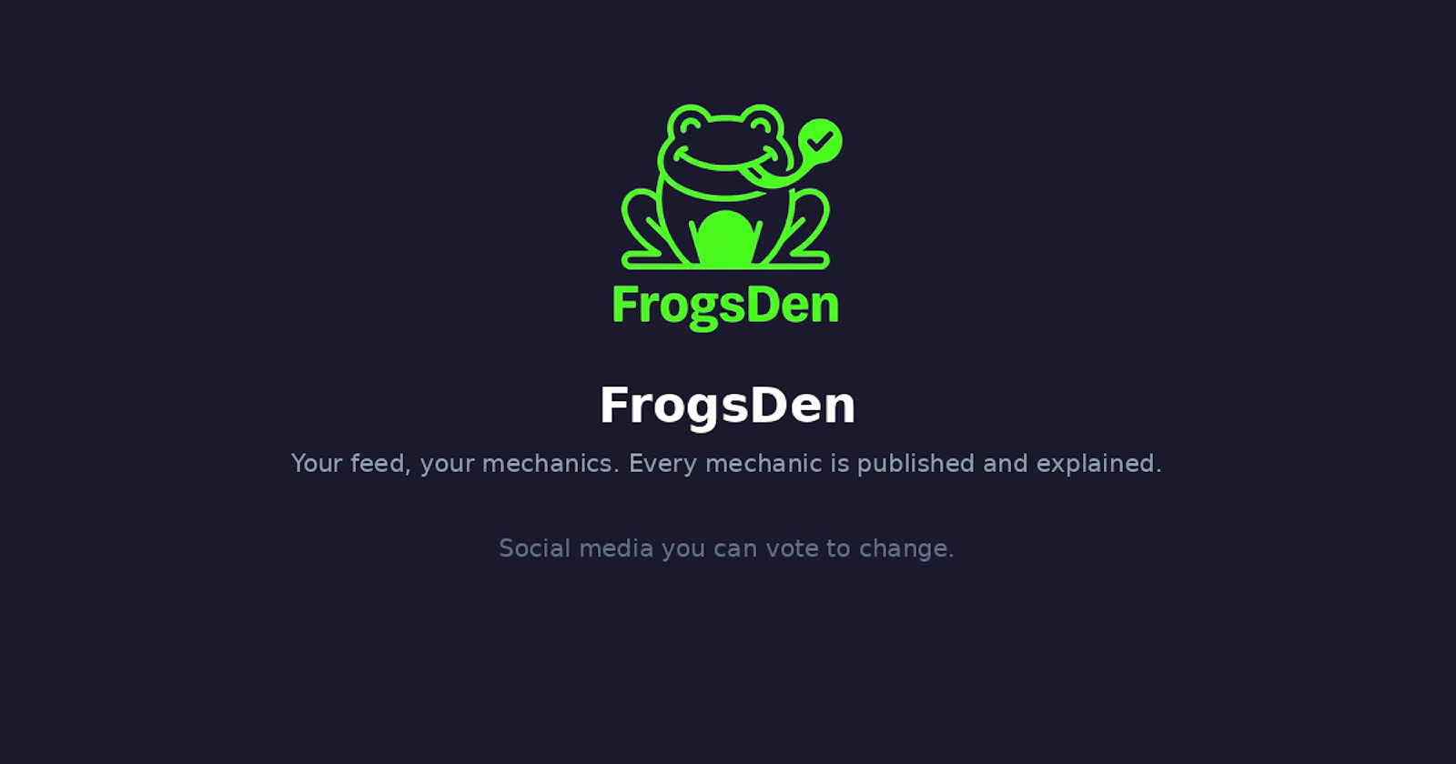 FrogsDen screenshot 3