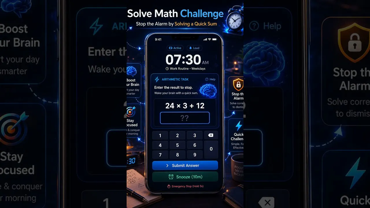 Challenge Alarm: Smart Clock gallery image