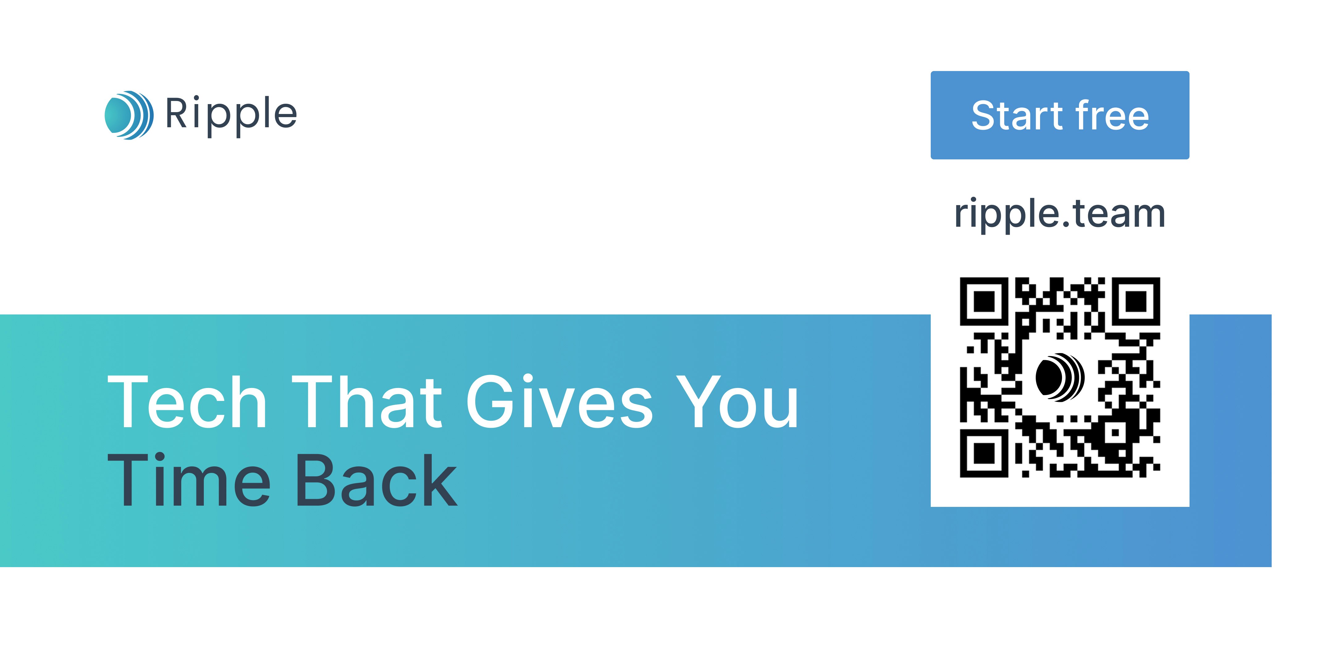 Ripple  - Main product screenshot demonstrating key features and user interface
