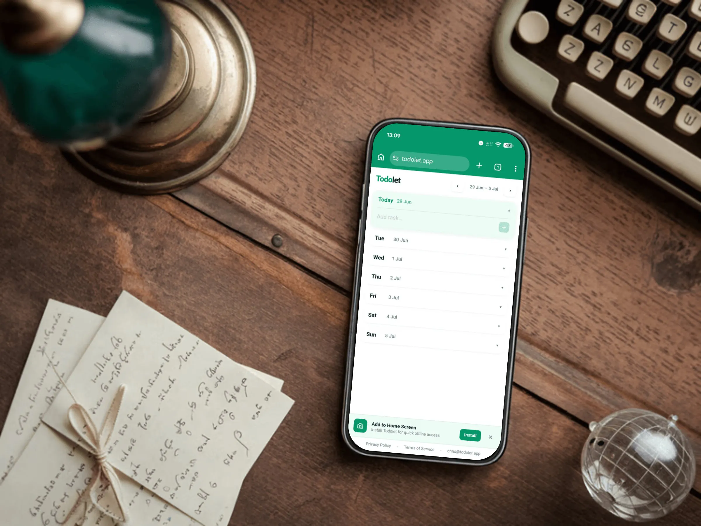 Todolet.app gallery image