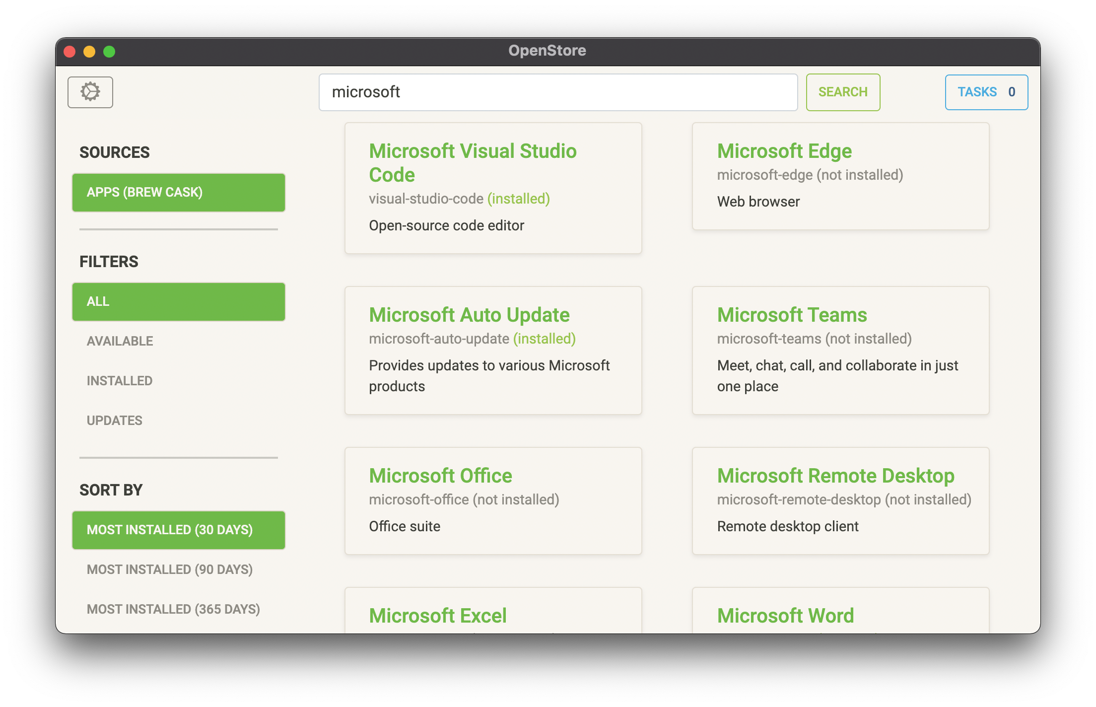 OpenStore gallery image