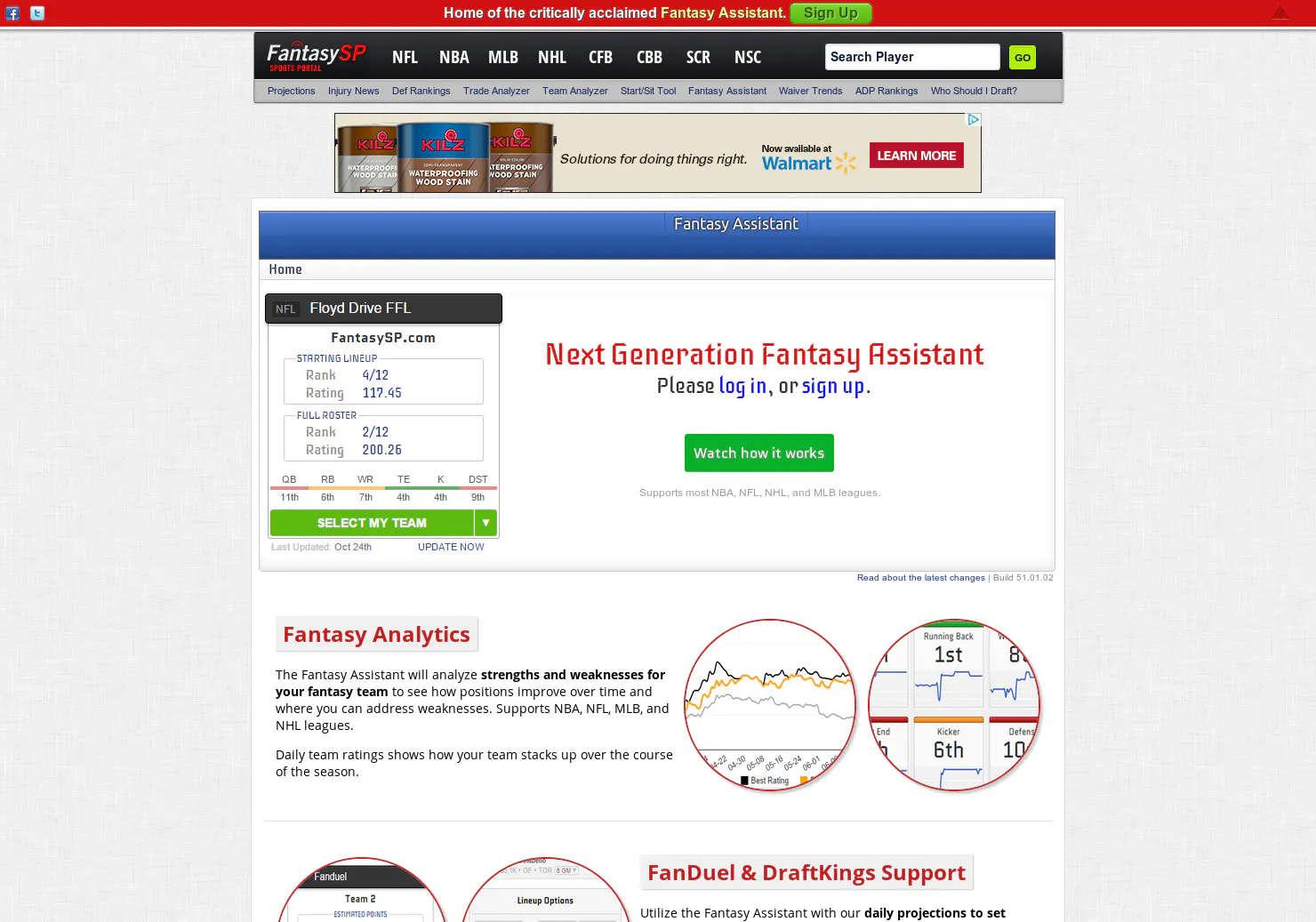 Fantasy Assistant