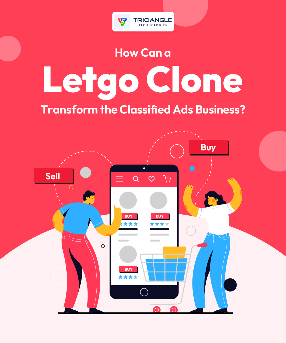 Letgo Clone - Main screenshot showing features and interface