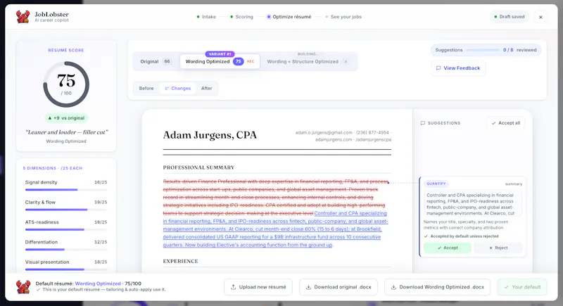 Job Lobster screenshot 4